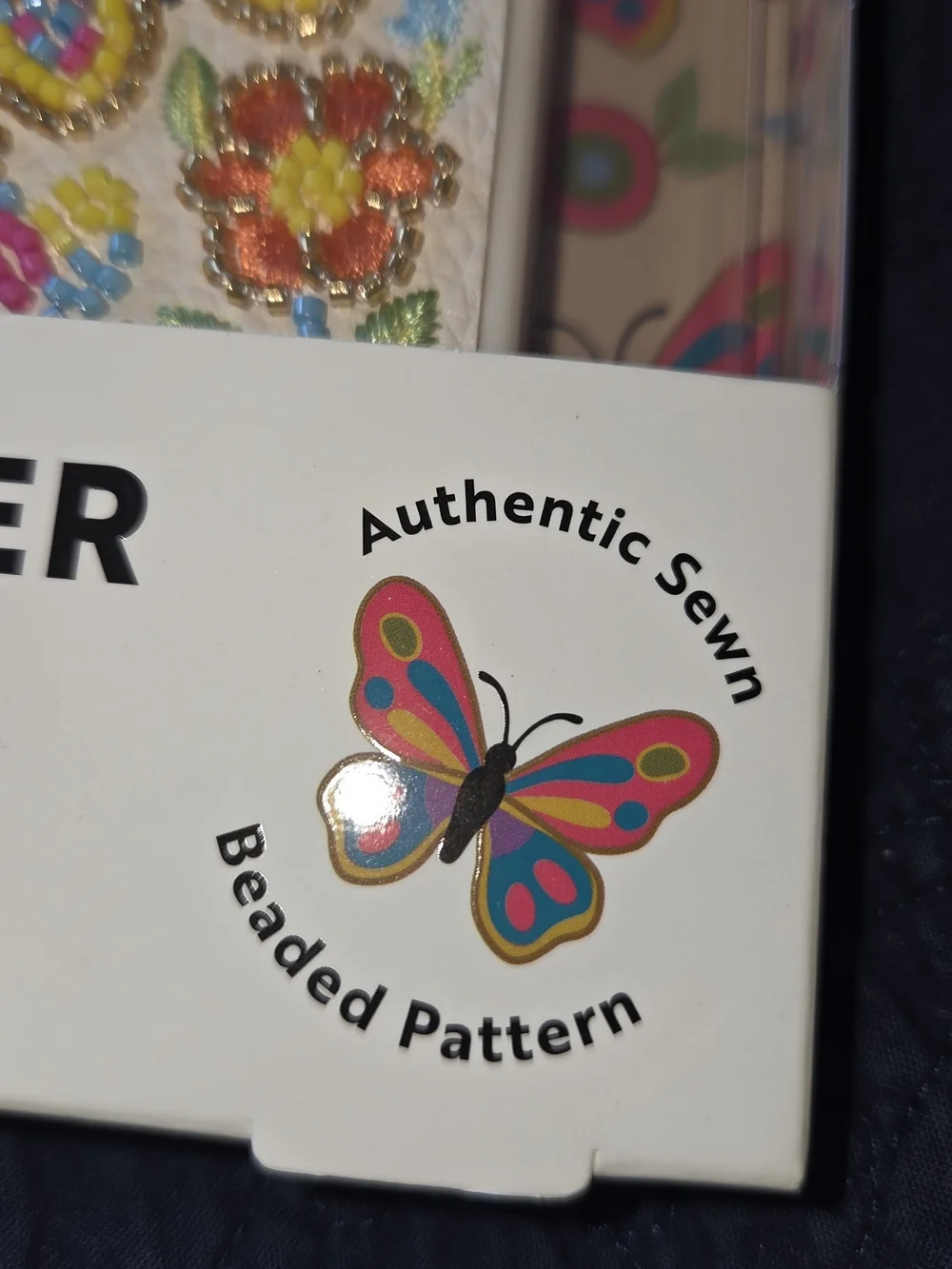 NIB, Wildflower Limited Edition Butterfly Beaded iPhone 15 Pro Max Case. CP